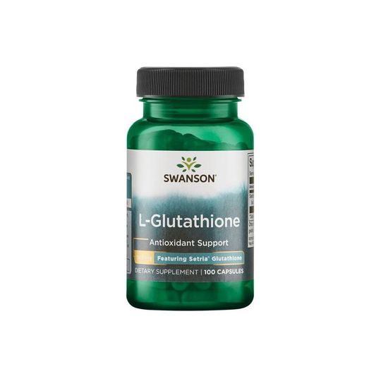 Swanson L-Glutathione, 100mg - 100 caps