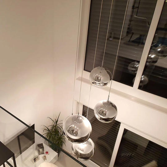 Agran 8 - Light Unique/Stament Globe Pendant