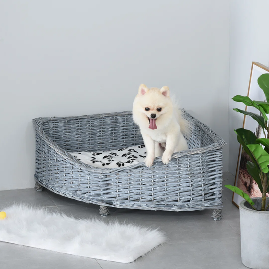 Brayson Dog Sofa in Grey