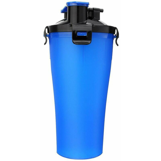 Qersta - Portable Pet Water Food Cup Pet Water Cup (Blue)
