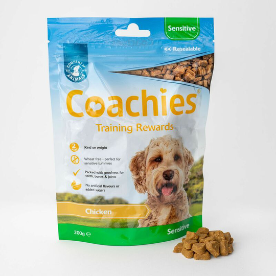 The Company Of Animals - Coachies Training Treats Sensitive - 200 Gm - 54230A