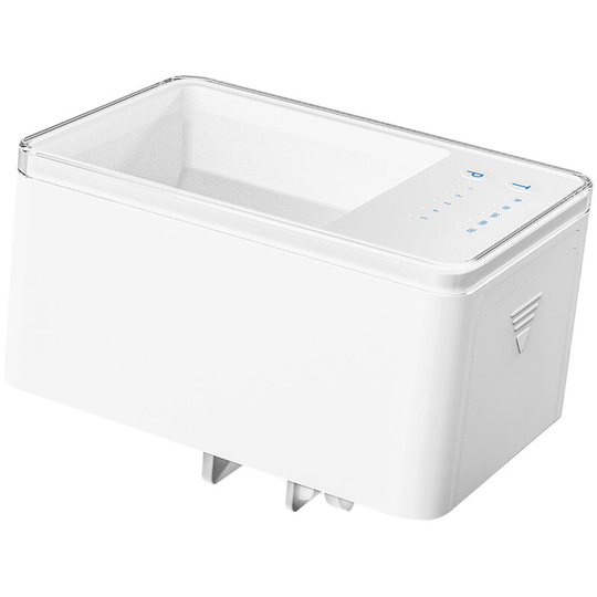 M1 mini silent automatic feeder of aquarium, 70ml - White