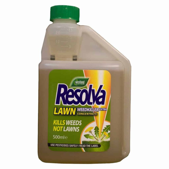 (3) Elixir Gardens | Resolva Weed Killer Herbicide Kills Weeds not Lawn/Grass Treats 250sq.m