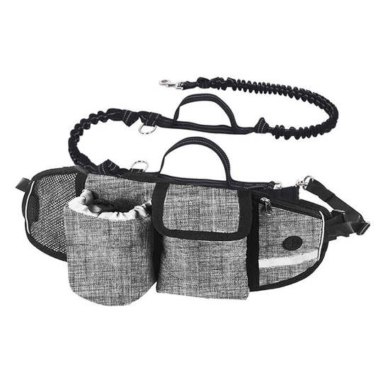 Sun Flowergb - Dog Leash Hands Free Dog Leash Up to 110kg Shock Absorption, Comfortable, Reflective Stitching, Ideal for Running, Jogging and Walking