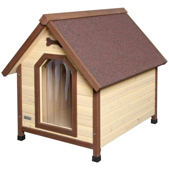 Kerbl - Dog House 4-Seasons 100x83x94 cm Brown 81349 Beige