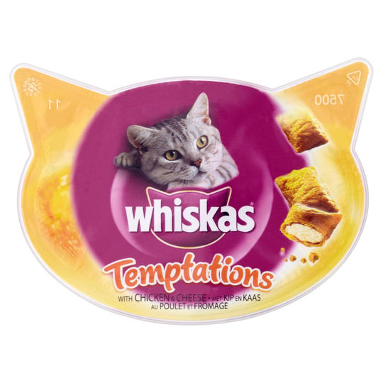 Whiskas Temptations 60g - Salmon (8 x 60g)
