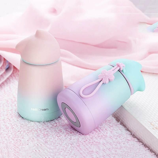 Rabbit Thermo Cup Stainless Steel Kids Thermos Bottle For Water Thermo Cup Cute Thermos