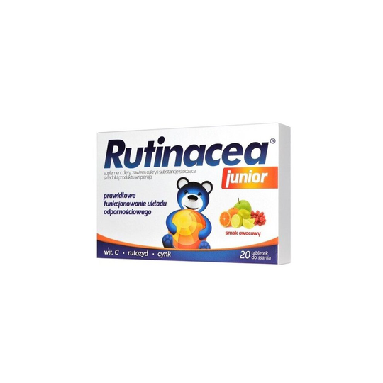 Rutinacea Junior 20 tabletek do ssania