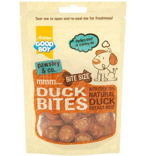 Armitage - Good Boy Deli Duck Bites Dog Treat (65g) (May Vary) - May Vary