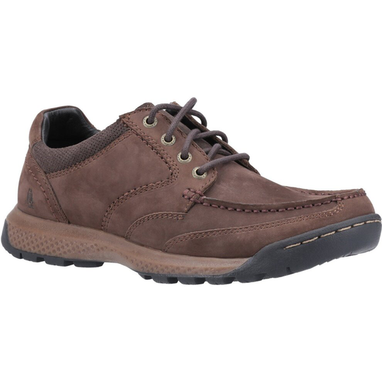 (Java, 7) Hush Puppies Men's Dominic Lace Trainer Various Colours 31990