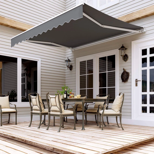 Adejah 2.5m W x 2m D Retractable Patio Awning