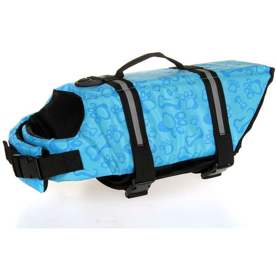 Rare Pet Pearl Vest Adjustable Dog Life Jacket with Rescue Handle Dog Life Vest for Small / Medium / Large Dogs Size s