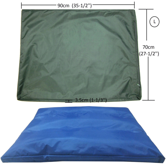 Large Waterproof Dog Bed Cover in Blue Easipet