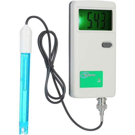 Superseller - High Precision Portable pH Tester Backlight Display Water Quality Tester for Laboratory Drinking Water Hydroponics Aquarium