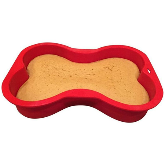 Red Puppies and Puppies Silicone Cake Mold