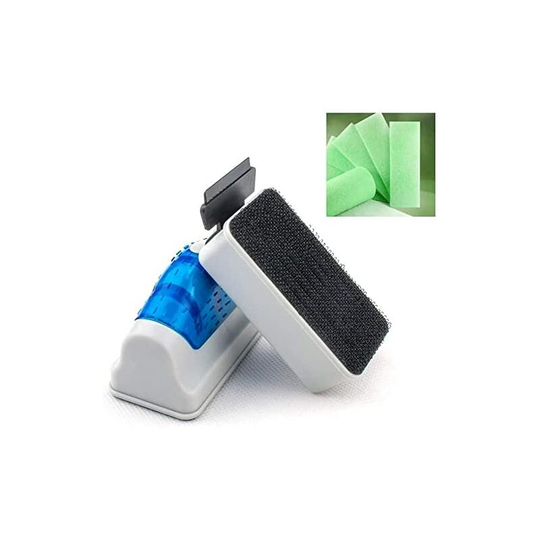 Bearsu - Magnetic Fish Tank Glass Cleaner - Floating Aquarium Magnet Cleaning Equipment Algae Scraper Kits s with Free Filter Sponge