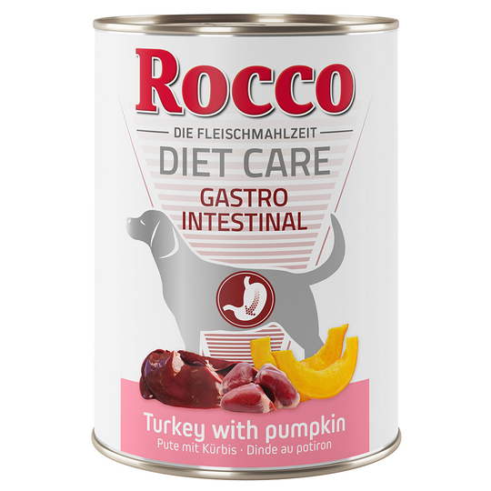 Rocco Diet Care Gastrointestinal - Turkey with Pumpkin - 6 x 400g