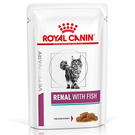 Royal Canin Veterinary Cat - Renal with Fish - 12 x 85g