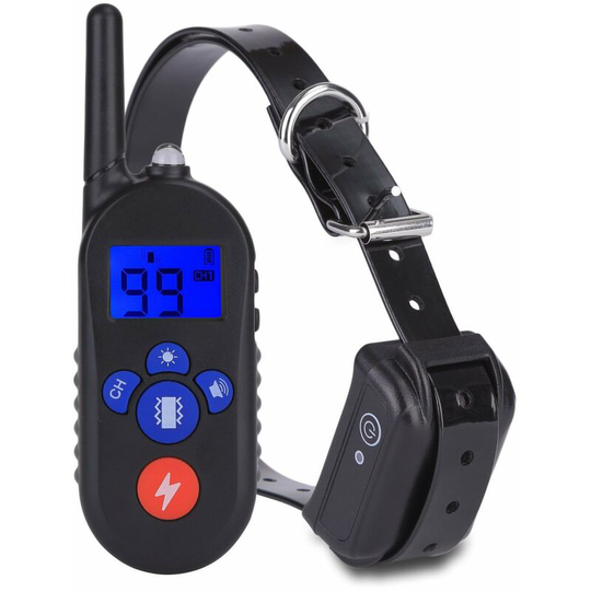 Heguyey - Electrically rechargeable dog training collar with sound, vibration and shock modes. Waterproof