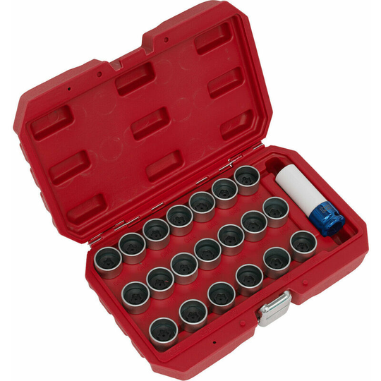 21pc Locking Wheel Nut Key Set - dealers & repair centres only - For bmw