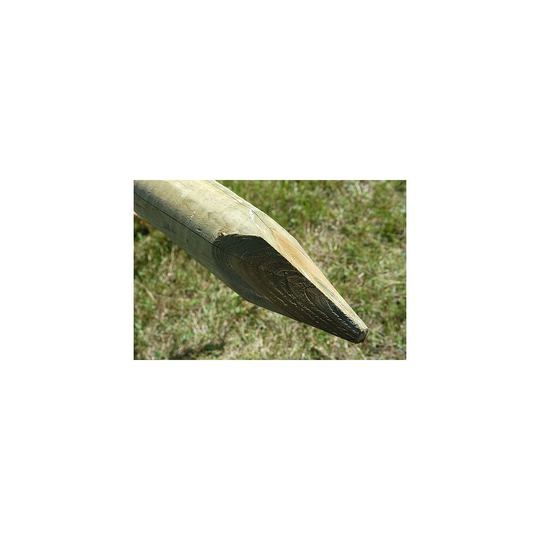 (1.8m Tall, 10 Posts) 75mm diam Round Pressure Treated Wood Fence Posts