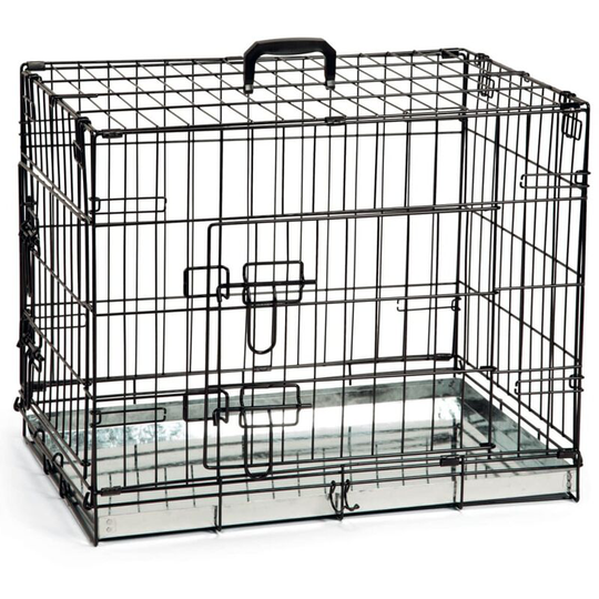 Dog Crate 62x44x49 cm Black Beeztees Black