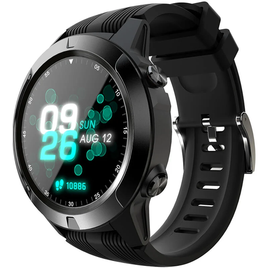 SMA-TK04 Smart Watch Phone 1.3 inch ips Full Round Screen Healthcare Sports Smart Watch Waterproof gps Pedometer Heart Rate Alarm Remote Camera