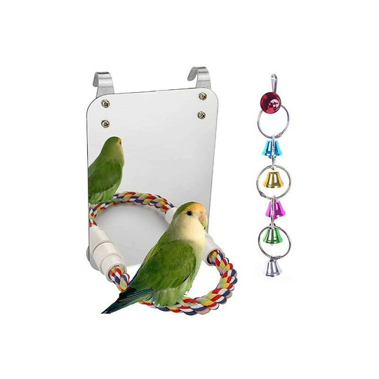 Bird Mirror Bird Toy