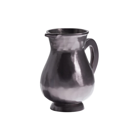 Black 23Cm Aluminum Table Vase
