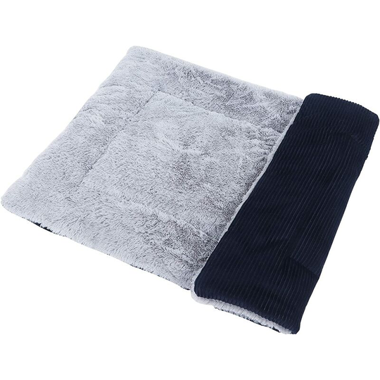 Dog Mattress, Pet Mattress, Dog Blanket (M(75 x 50CM), Wick Dark Blue)