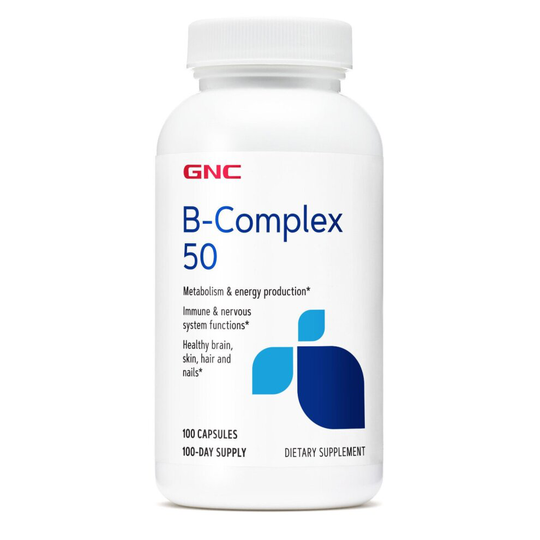 GNC Vitamin B-Complex 50, 100 Capsules / 100-Day Supply