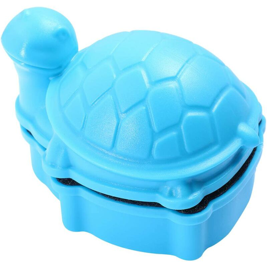 Perle Rare - Turtle Shaped Magnetic Glass Cleaning Brush - Algae Cleaning Scrapers Glass Brush for Aquarium Tank Glass Cleaning Tools for Small