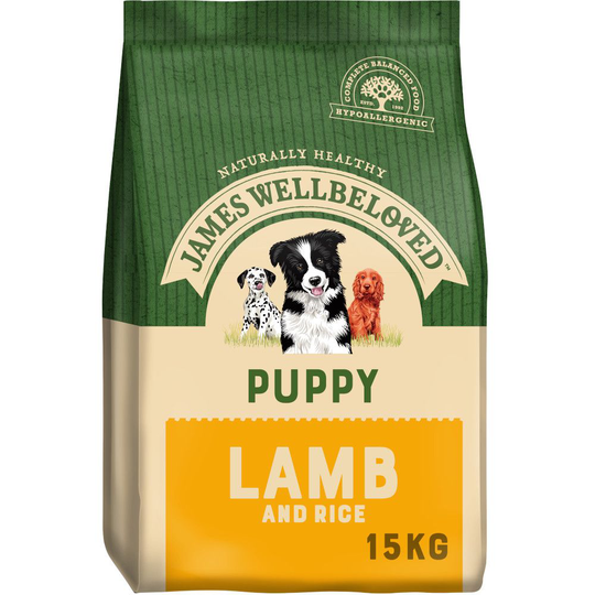 James Wellbeloved Puppy - Lamb & Rice - 15kg