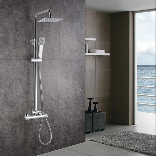 Helfrich Mixer Shower with Dual Shower Head