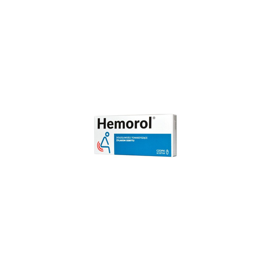 Hemorol 12 suppositories czopki hemorrhoids