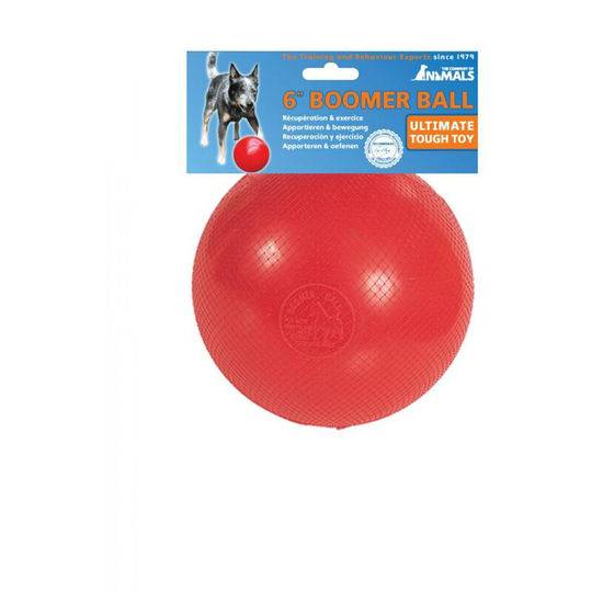 Boomer Ball Virtually Indestructible Ball Dog Toy [btp] (4 Inch) (May Vary) - May Vary