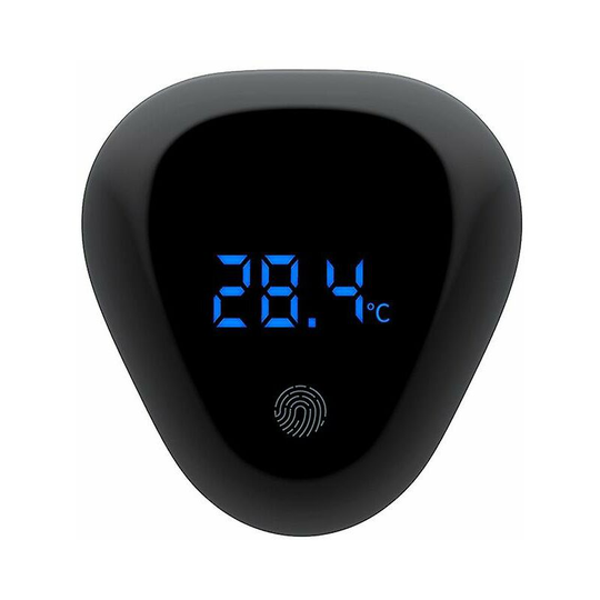 Thsinde - thsidne Aquarium Thermometer, Digital Touch Screen Fish Tank Thermometer, Cordless Led Screen Thermometer With Sticker For Aquarium