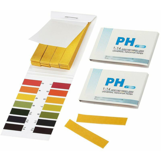 Lot of 2 litmus pH 1 to 14 test paper book 80 strips