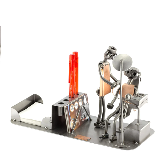 Dentist Office Screw Man Desk Organiser