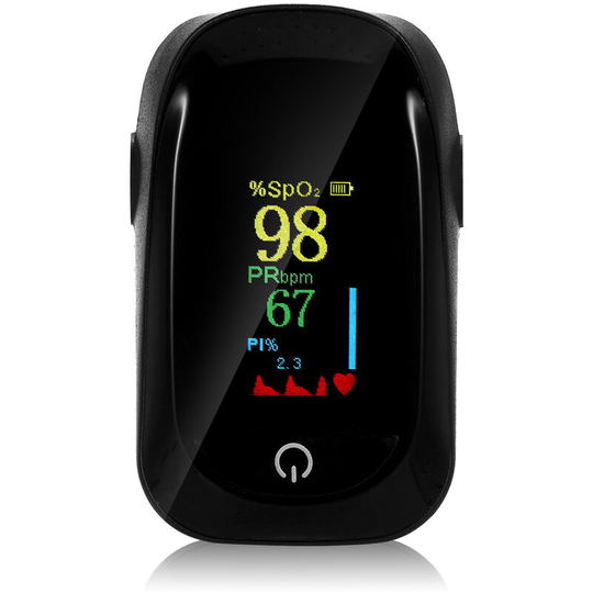 Digital Fingertip Pulse Oximeter tft Display Blood Oxygen Sensor Saturation Mini SpO2 Monitor pr Pulse Rate Measurement Meter for Home Sports Lover