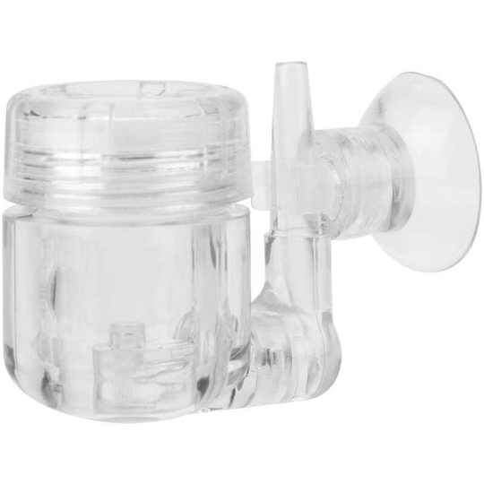 Shaped CO2 Diffuser, 4 in 1 Planted Aquarium Carbon Dioxide Reactor with DIY CO2 System Valve CO2 Control with Check Valve/U Shaped Glass Hose