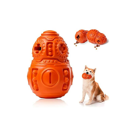 Dog Chew Toy, Durable Natural Rubber, Indestructible Dog Toy for Big Small Dogs