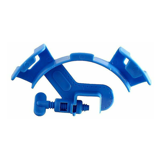 Aquarium Filtration Water Hose Holder Live Plants Fish Shrimp Tank Fastener Tool Adjustable Blue