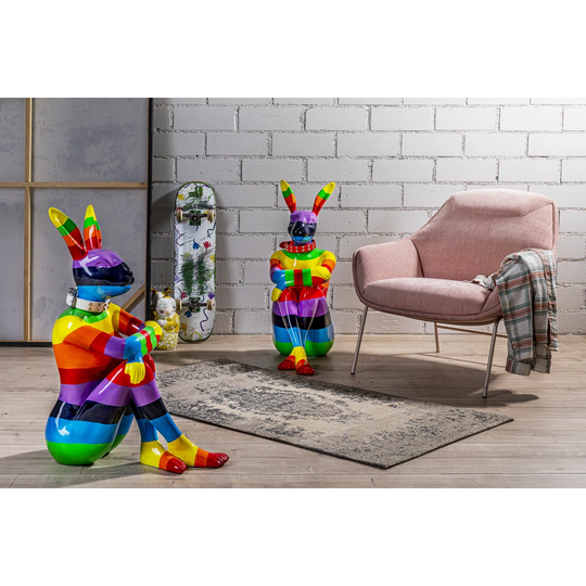Decorative Rabbit Rainbow 80 figurine