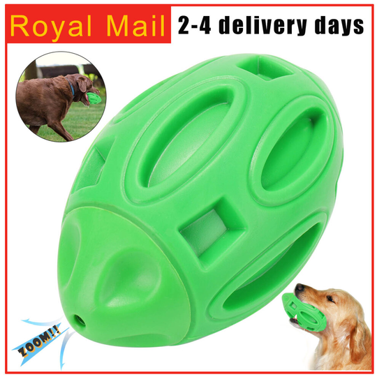 Dog Interactive Chew Resist Toys Feeder Teeth Clean Food