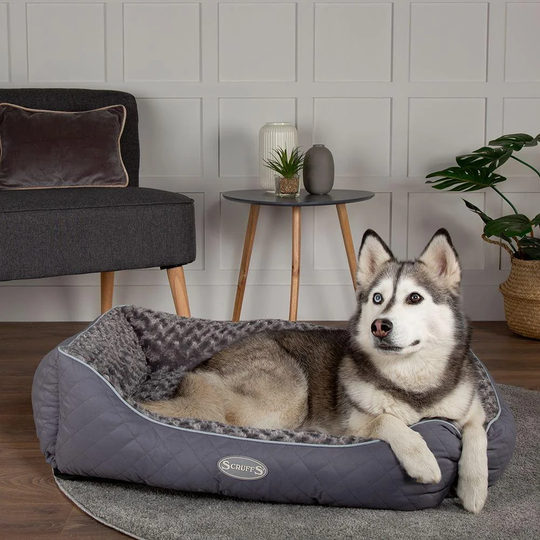 Wilton Bolster Cushion in Grey