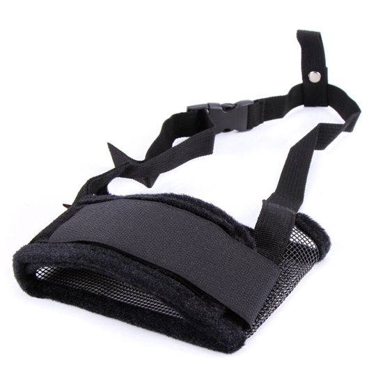Dog Muzzle Soft Adjustable Dog Muzzle Nylon Anti-Bite Anti-Bark Dog Muzzle Medium Small Dog Muzzle