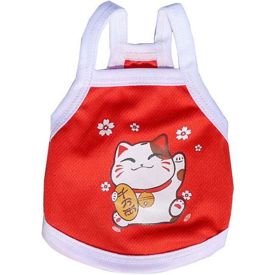 Dog Vest Dog Shirt Pet Summer Clothes for Puppy Dogs,model: red-M - model: red-M