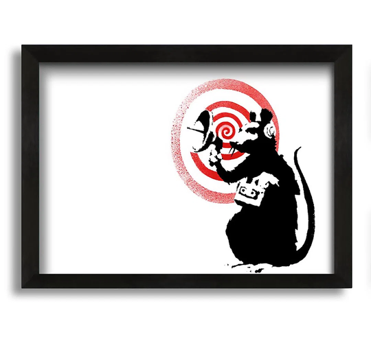 Radar Rat 1 Framed Print