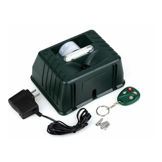 Thsinde - Ultrasonic Infrared Induction Animal Repeller Indoor and Outdoor Electronic Bird Repeller and Mouse Repeller 1 Piece
